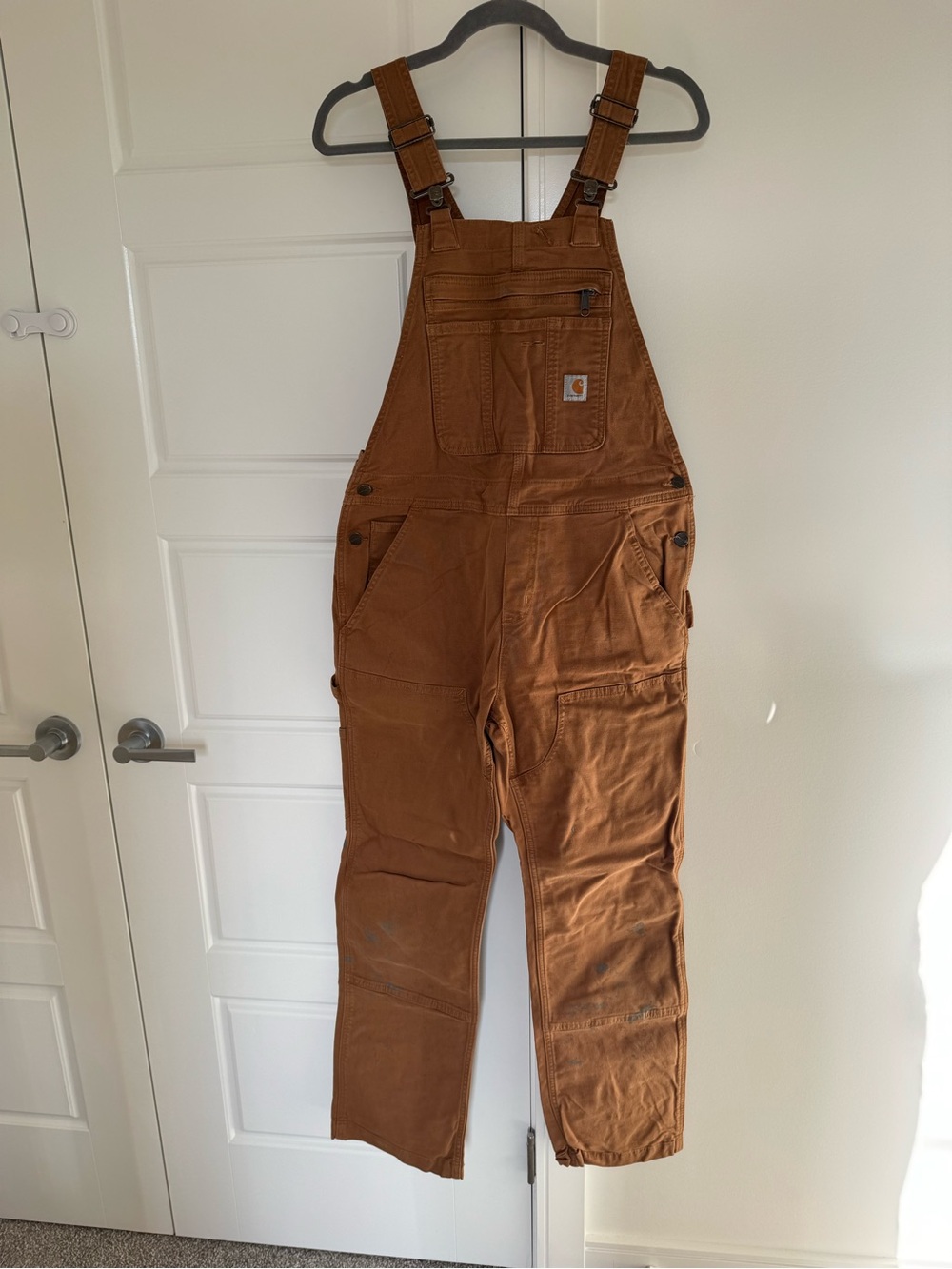 Women’s carhartt double knee overalls